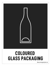 Ladda upp bild till gallerivisning, Färgade glasförpackningar