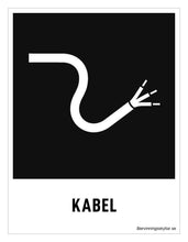 Ladda upp bild till gallerivisning, Kabel