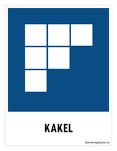 Ladda upp bild till gallerivisning, Kakel