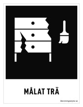 Ladda upp bild till gallerivisning, Målat trä