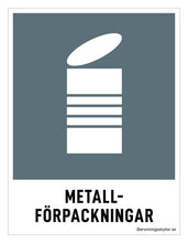 Ladda upp bild till gallerivisning, Metallförpackningar