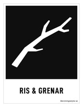 Ladda upp bild till gallerivisning, Ris och grenar