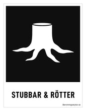 Ladda upp bild till gallerivisning, Stubbar och rötter