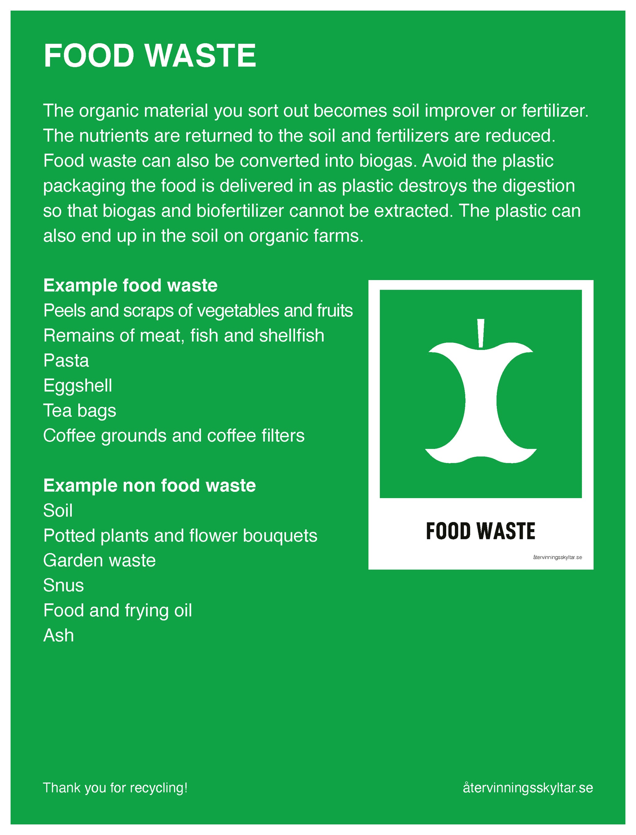 Food Waste Bin Signage 1536x1024
