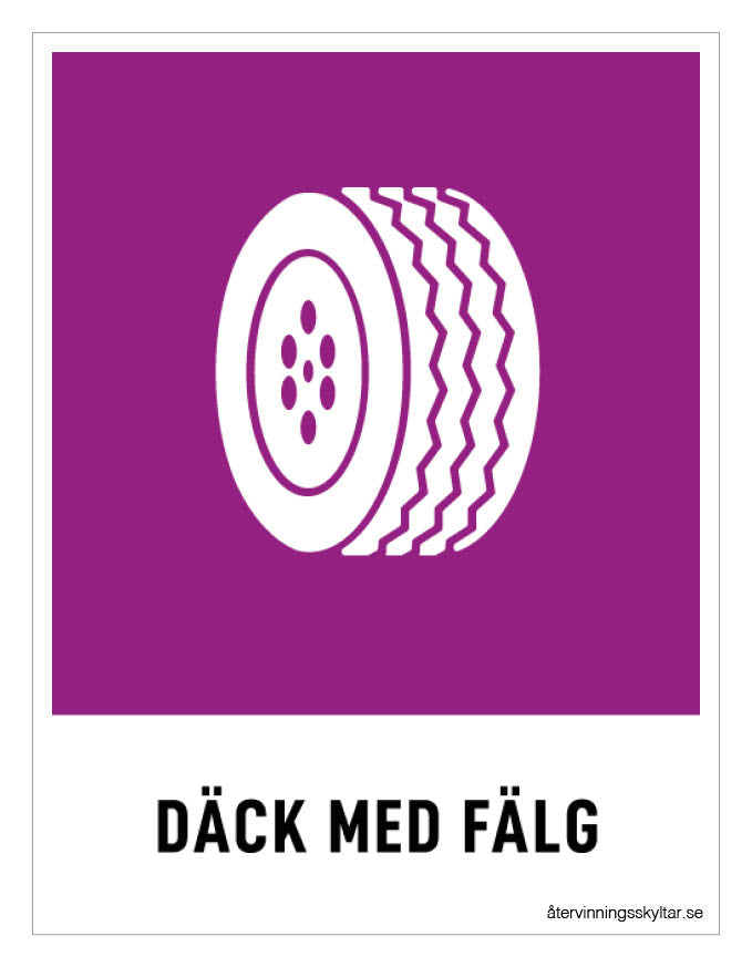 Däck med fälg