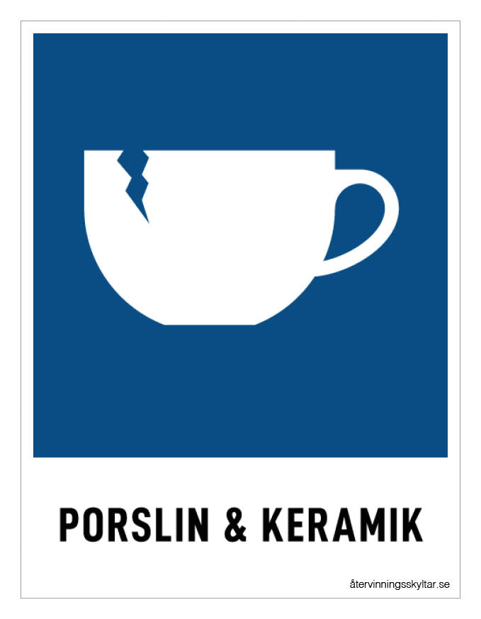Porslin och keramik