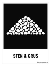 Ladda upp bild till gallerivisning, Sten och grus

